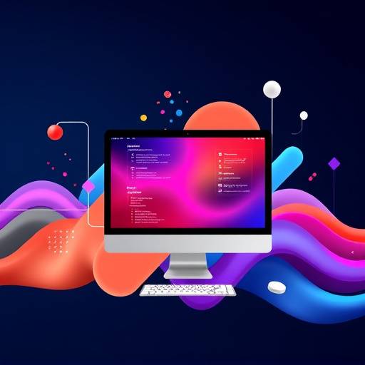 Abstract image representing software development