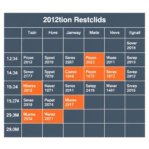 Calendar showing application deadlines highlighted.