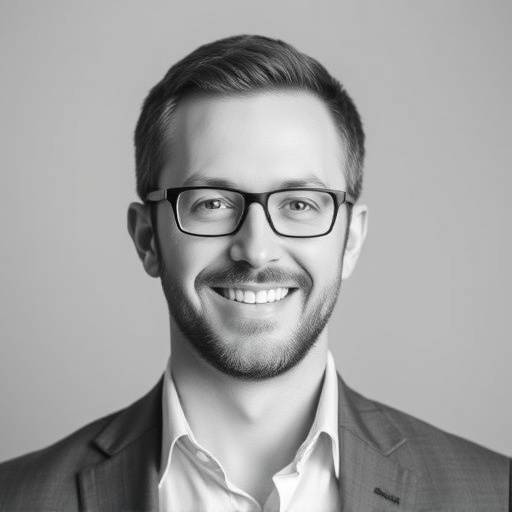 Photo of Mr. Ben Carter, Chief Technology Officer of Apex Academy, looking confident and professional