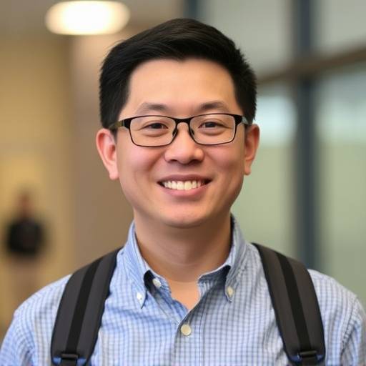 Photo of Mr. David Lee, Head of Student Support at Apex Academy, looking helpful and approachable